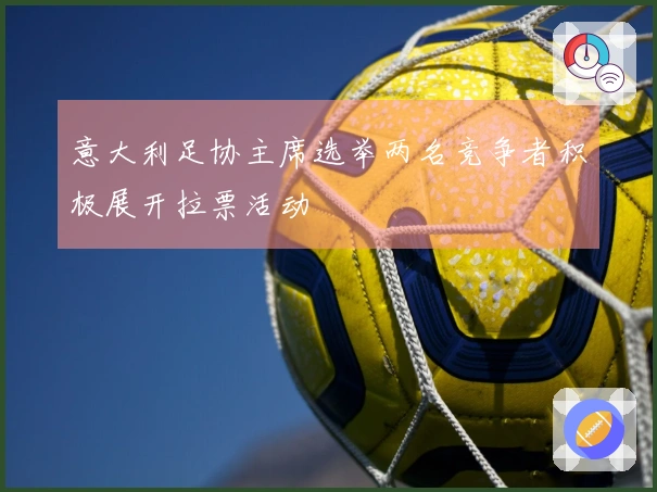 意大利足协主席选举两名竞争者积极展开拉票活动